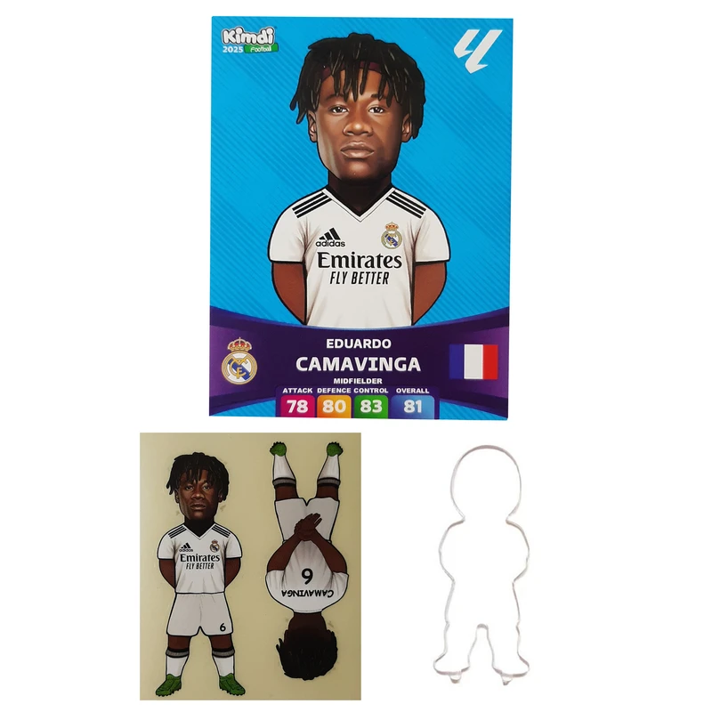 اسباب بازی زینتی کیمدی مدل ادواردو کاماوینگا 2025 سری بیسیک به همراه فیگور