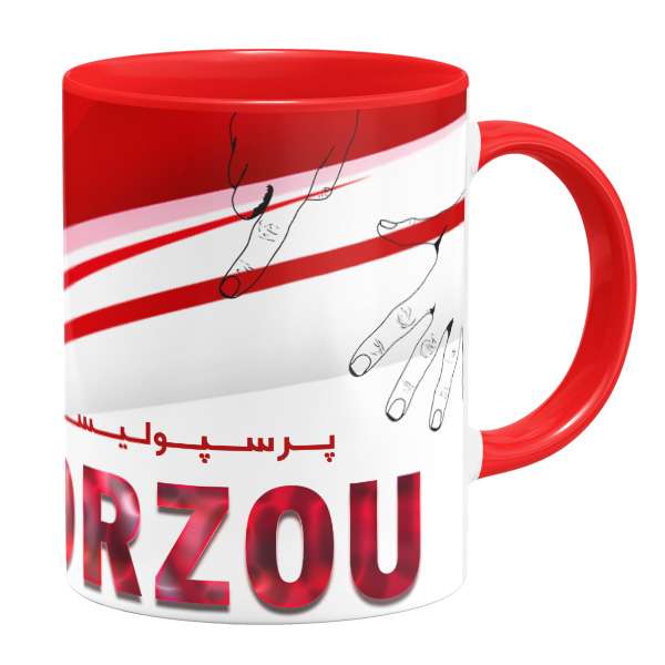ماگ گالری وبفر مدل پرسپولیسی ام طرح برزو