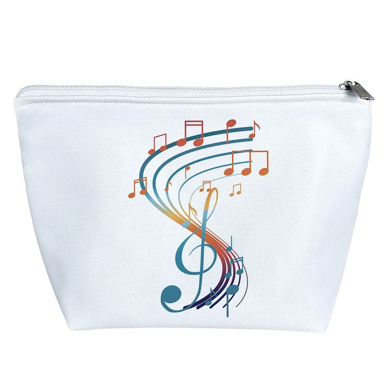 کیف لوازم آرایش دخترانه خندالو مدل نت موسیقی کد H668