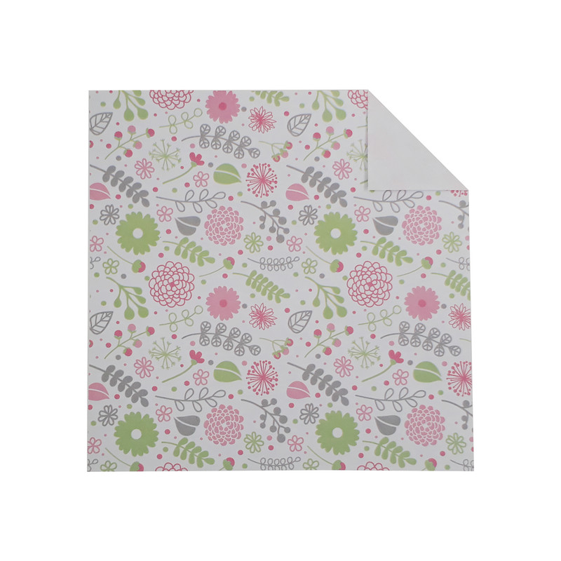 کاغذ اوریگامی مدل گلدار کد OP-FLO بسته 48 عددی