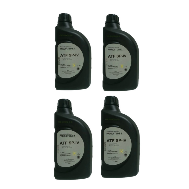 روغن گیربکس موبیس مدل ATF SP-IV حجم یک لیتر مجموعه 4 عددی
