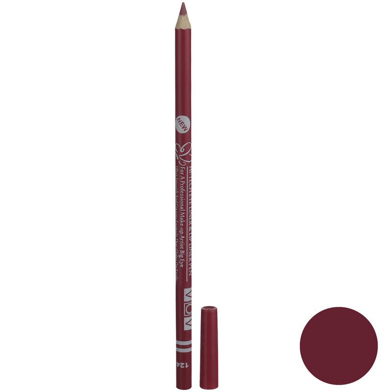 مداد چشم و لب وو شماره 124