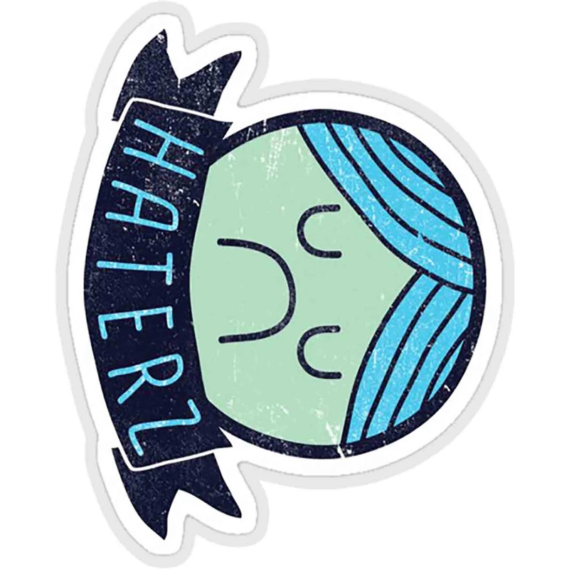 استیکر لپ تاپ طرح haters gonna hate کد ST851