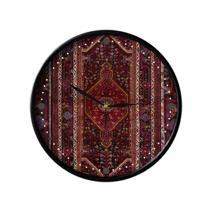 ساعت دیواری مدوپد طرح فرش تویسرکان مدل C-Toyserkan11