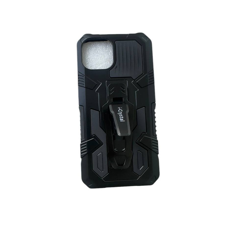 کاور طرح ضد ضربه استند شو مدل i_crystal  کد i554  مناسب برای گوشی موبایل  اپل Iphone 13 promax