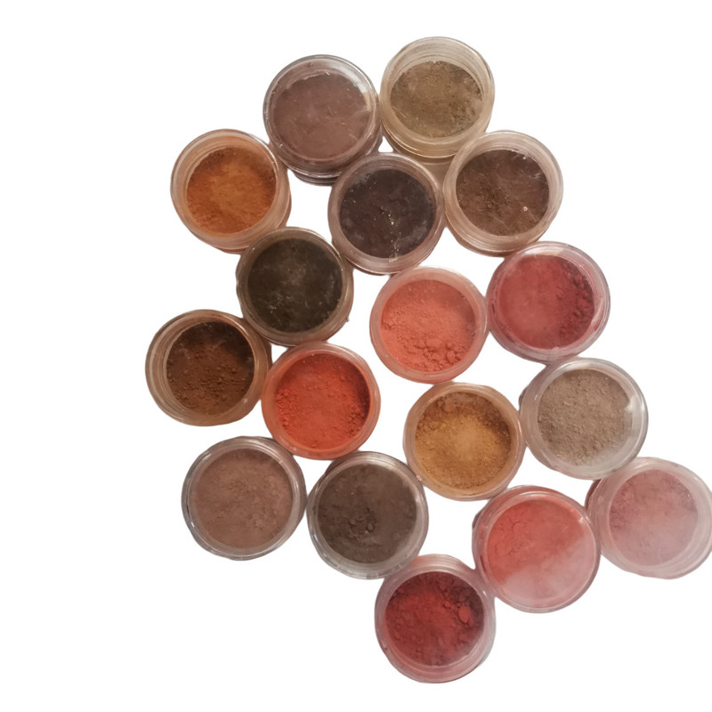 پودر پیگمنت ناخن مدل 01 بسته 17 عددی