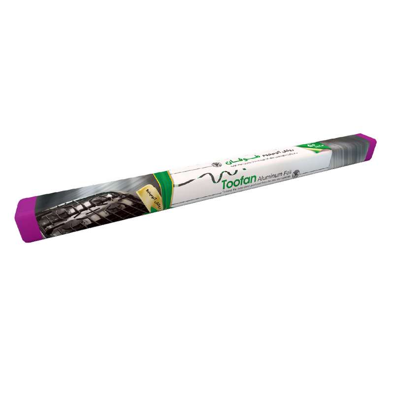 فویل آلومینیوم رولی طوفان کدx-311طول 100 سانتی متری