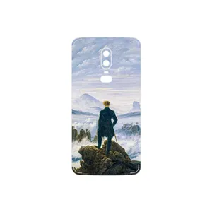 MAHOOT Wanderer above the Sea of Fog Cover Sticker for OnePlus 6