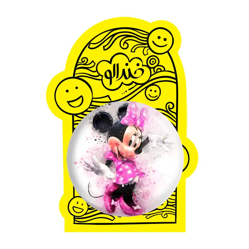 آینه جیبی خندالو مدل میکی موس Mickey Mouse کد 2421