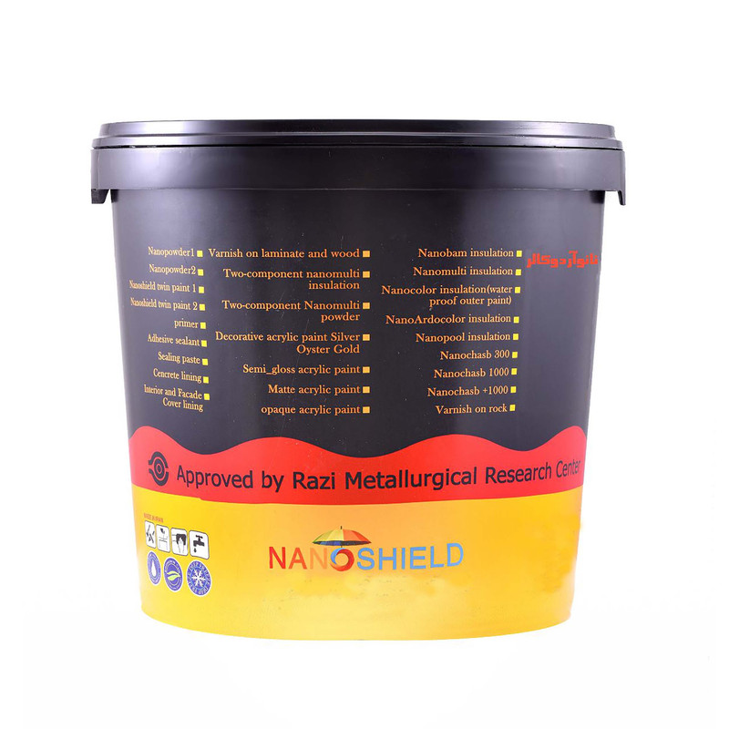 عایق رطوبتی نانوشیلد مدل نانوآردوکالر کد NSNA-20 وزن 20 کیلوگرم