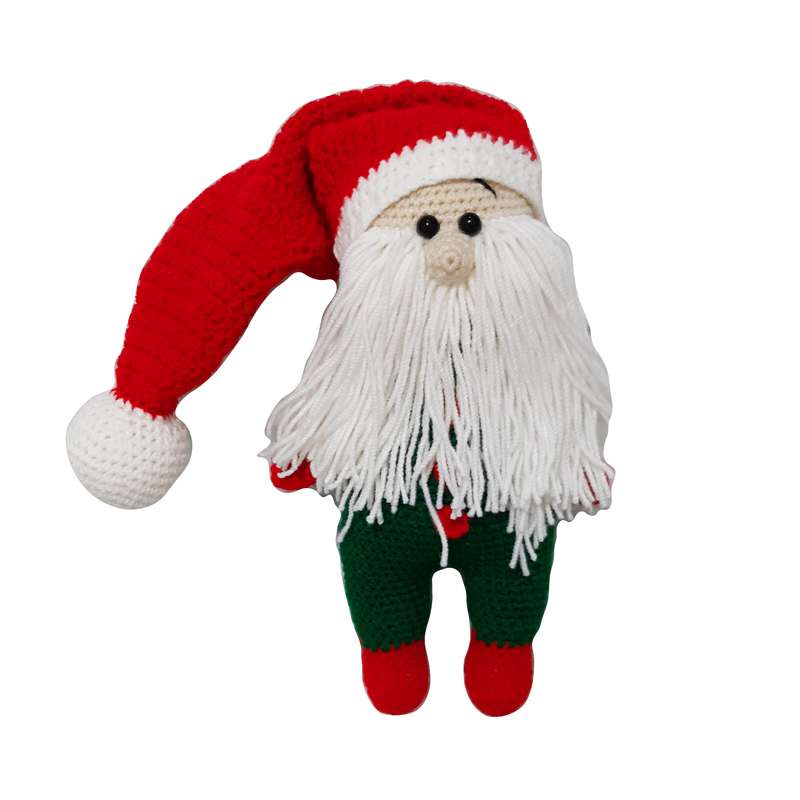 عروسک بافتنی مدل بابانوئل کریسمس