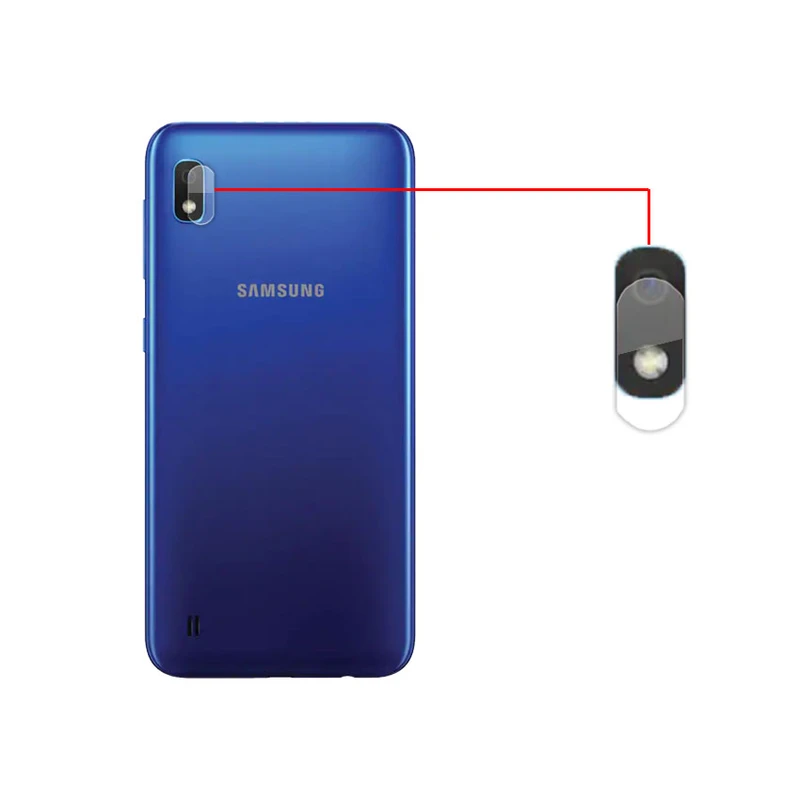 محافظ لنز دوربین مدل bt-56 مناسب برای گوشی موبایل سامسونگ Galaxy A10