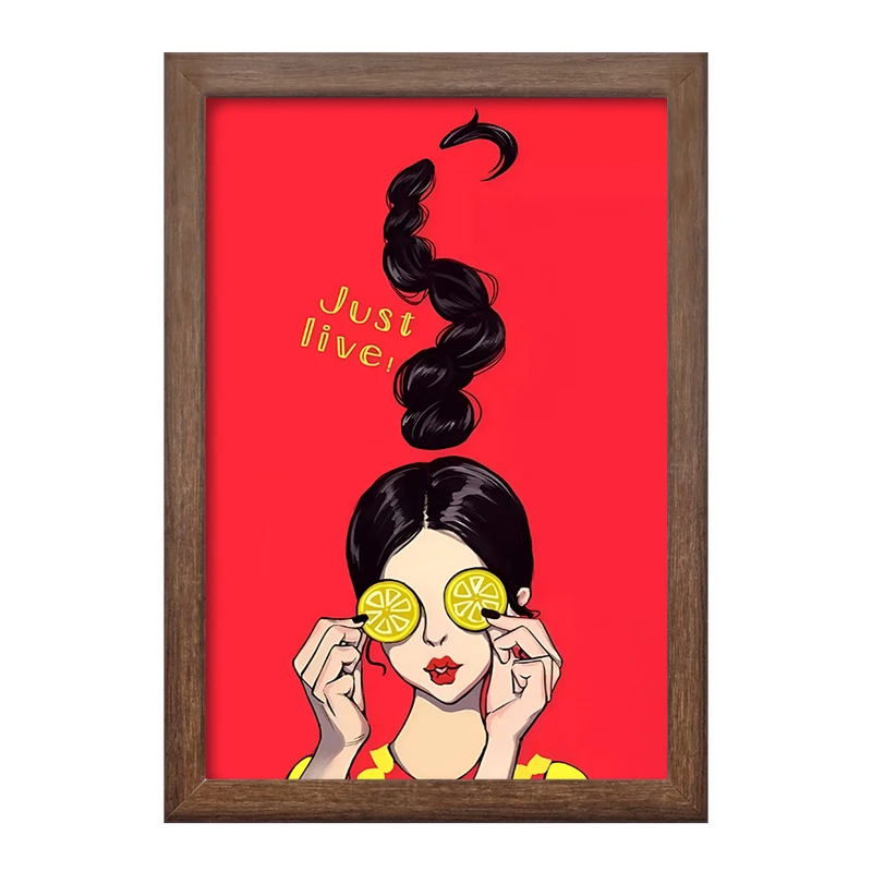 تابلو خندالو طرح دخترانه کد F5815