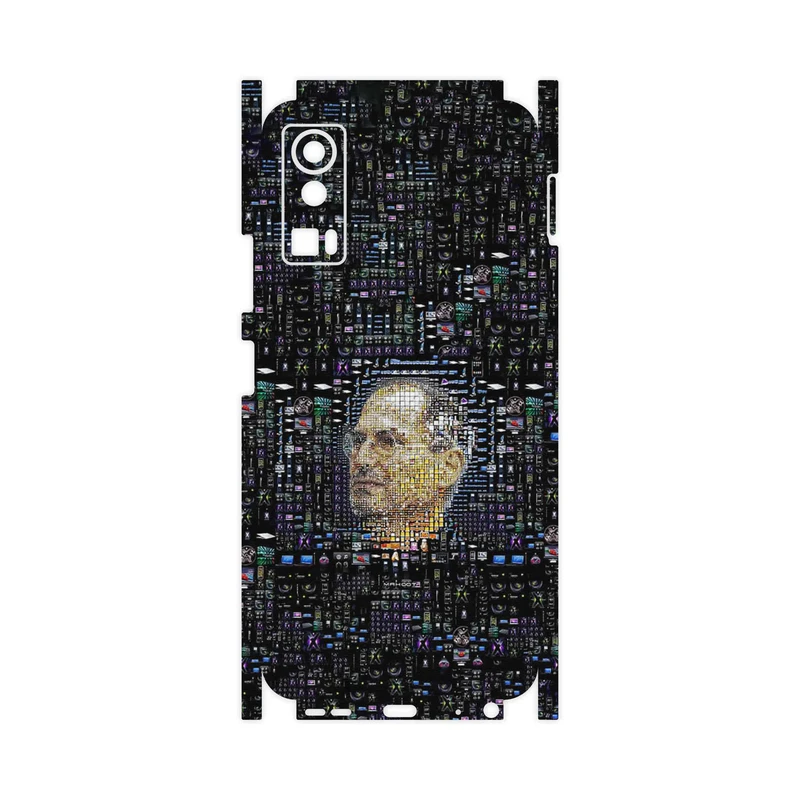 برچسب پوششی ماهوت مدل Collage of Steve Jobs 2-FullSkin مناسب برای گوشی موبایل جی پلاس X20