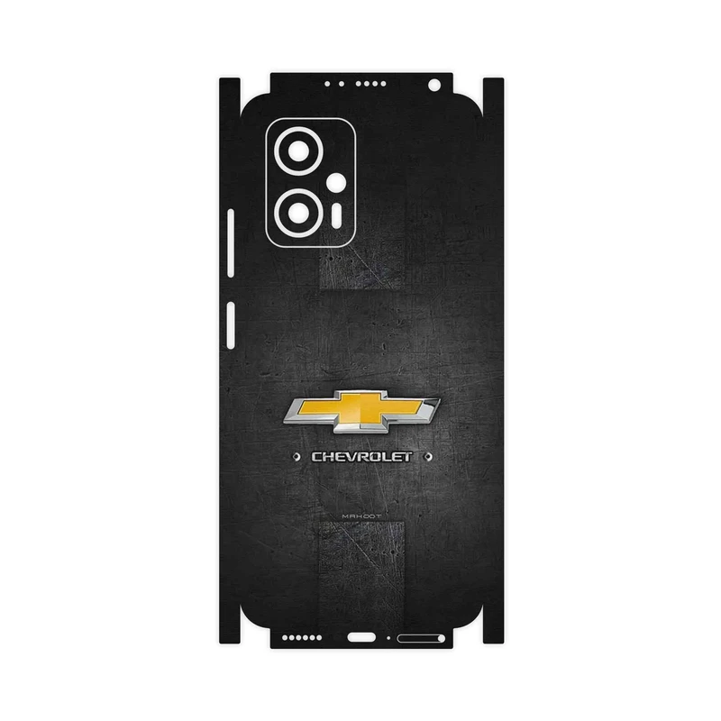 برچسب پوششی ماهوت مدل CHEVROLET_Logo-FullSkin مناسب برای گوشی موبایل شیائومی Poco X4 GT
