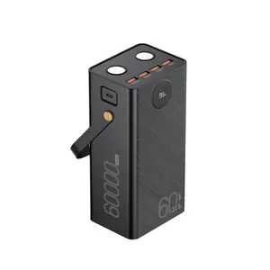 شارژر همراه مدل QI-600PD ظرفیت 60000 میلی آمپر ساعت
