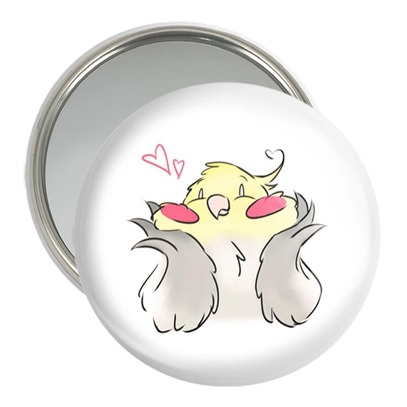 آینه جیبی خندالو مدل پرندگان زینتی کد 30490