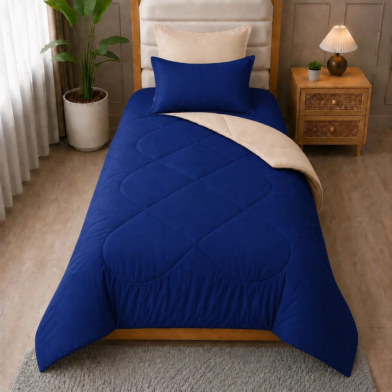 سرویس خواب 1 نفره 4 تکه رنگین کمان مدل میکرو دورو  RK120k یک و نیم نفره کد 120