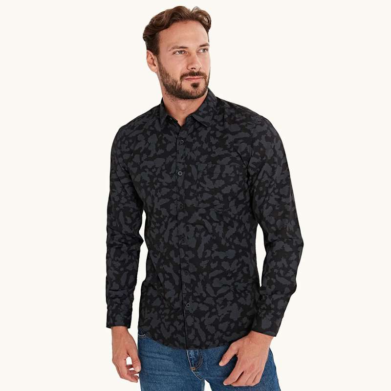 پیراهن آستین بلند مردانه ال سی وایکیکی مدل 9WI195Z8