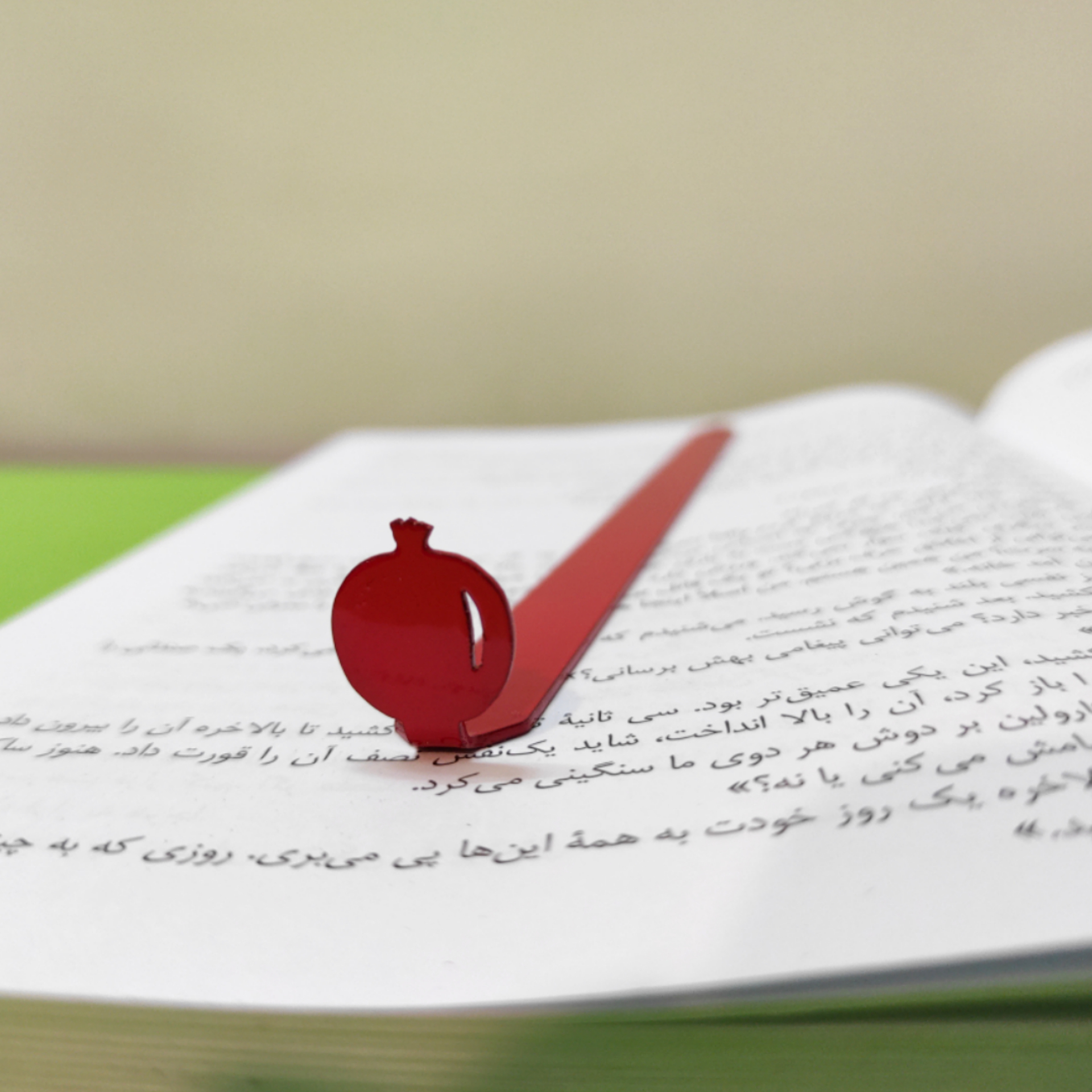 نشانگر کتاب نیتا متال طرح انار