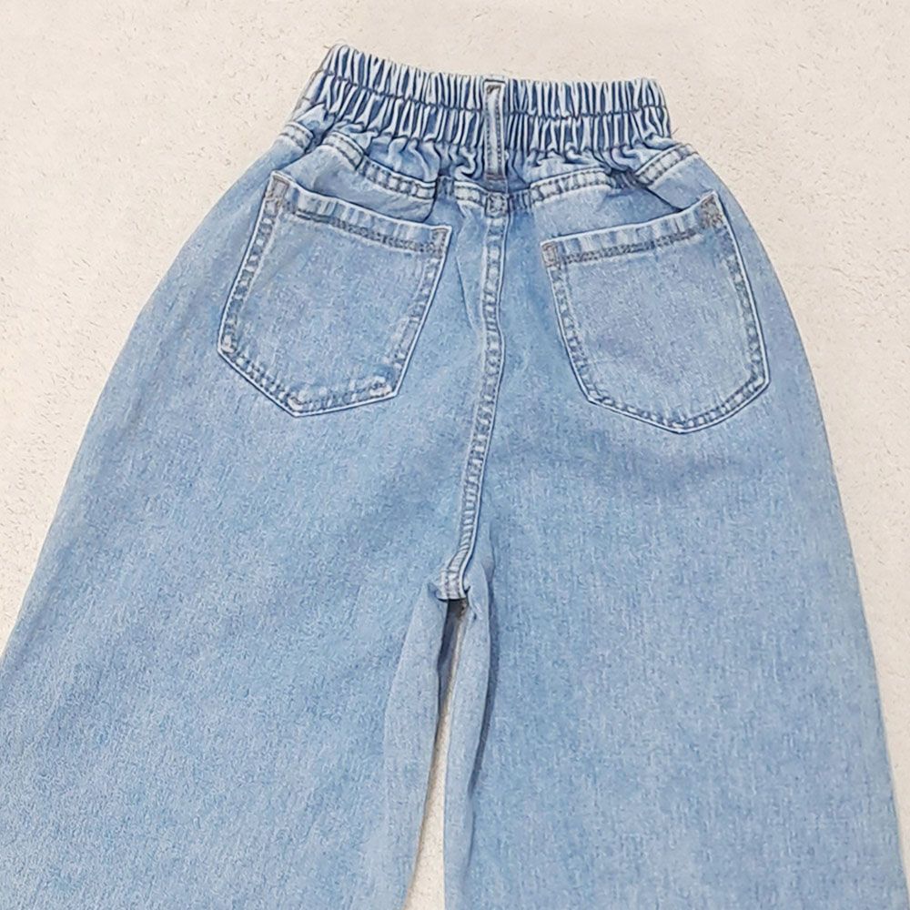 شلوار جین زاپ دار زنانه دیان مدل بگ -  - 14