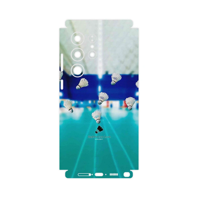 برچسب پوششی ماهوت مدل Badminton-FullSkin مناسب برای گوشی موبایل سامسونگ Galaxy S23 Ultra