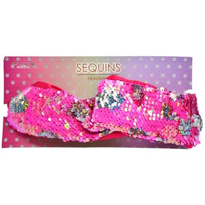 هدبند دخترانه مدل  فانتزی پولکی 5