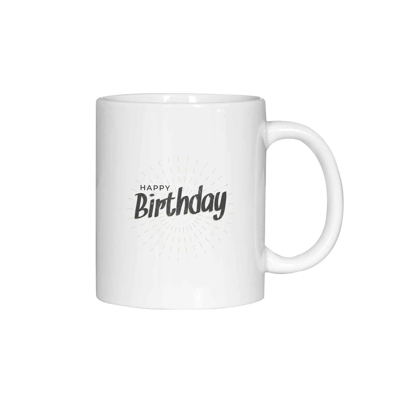 ماگ ژالینو طرح تبریک تولد کد 001