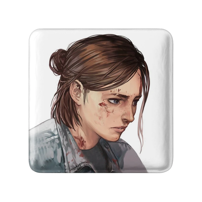 پیکسل خندالو طرح بازی آخرین بازمانده از ما (The Last Of Us) مدل مربعی کد 31707