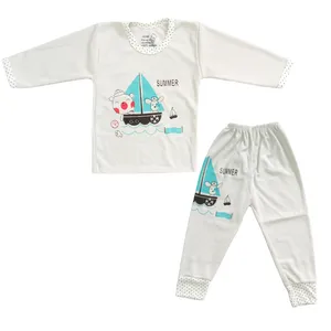 ست تی شرت و شلوار نوزادی مدل p111