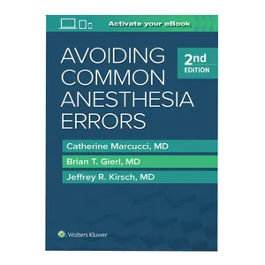 کتاب Avoiding Common Anesthesia Errors اثر جمعی از نویسندگان انتشارات لیپین کات