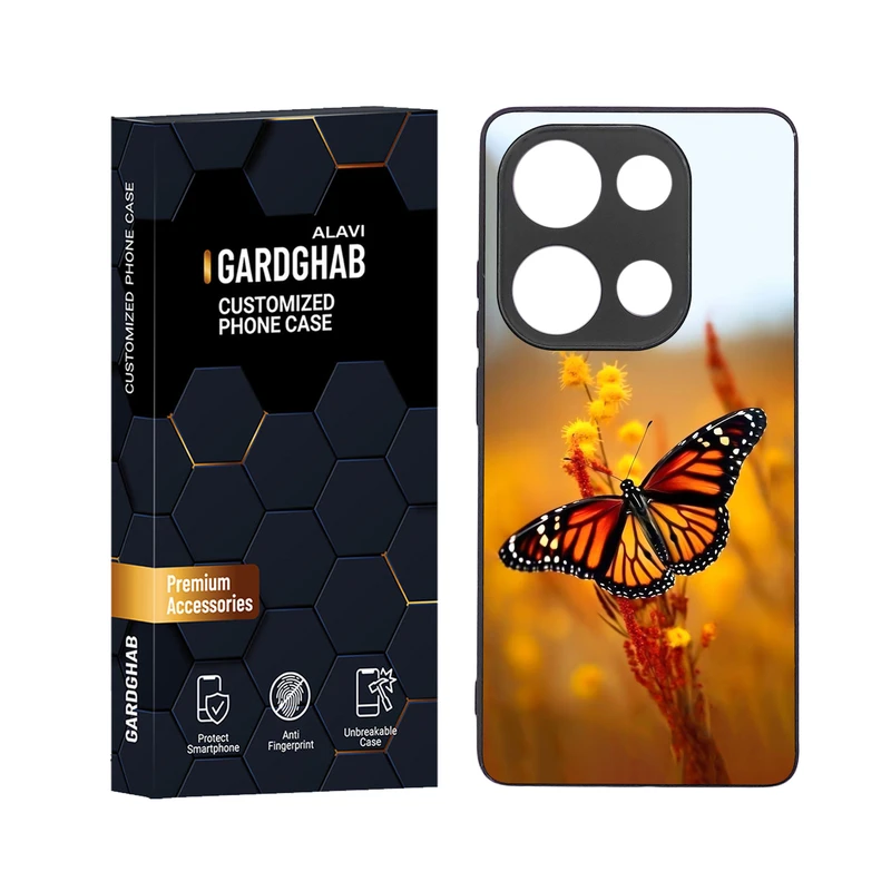 کاور گارد قاب علوی مدل دور ژله ای مناسب برای گوشی موبایل شیائومی Redmi Note 13 Pro 4G