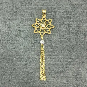 آویز گردنبند طلا 18 عیار زنانه دوست خوب مدل dk826