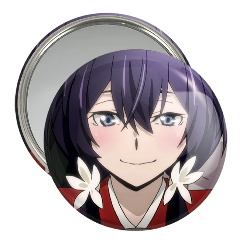 آینه جیبی خندالو مدل کیوکو انیمه سگ های ولگرد بانگو  کد 15645