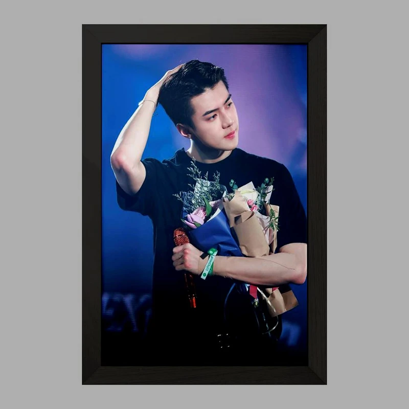 تابلو خندالو مدل سهون گروه اکسو EXO  کد 13471