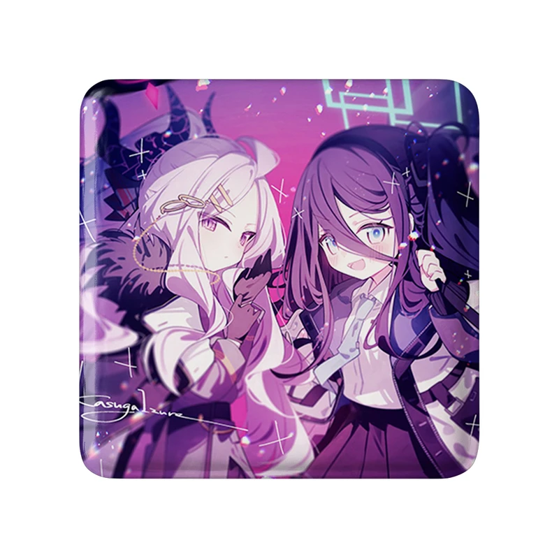 پیکسل خندالو طرح بازی آرشیو آبی (Blue Archive) مدل مربعی کد 34358