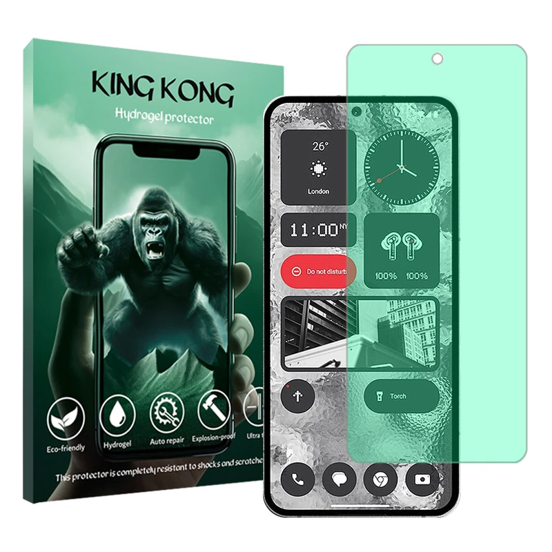 محافظ صفحه نمایش گرین لایت کینگ کونگ مدل Tough مناسب برای گوشی موبایل ناتینگ Phone 2