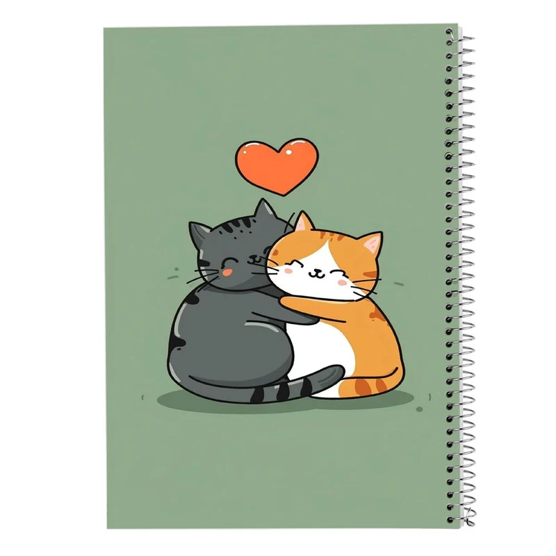 دفتر شطرنجی 50 برگ مدوپد طرح موجودات فانتزی کد DF17203