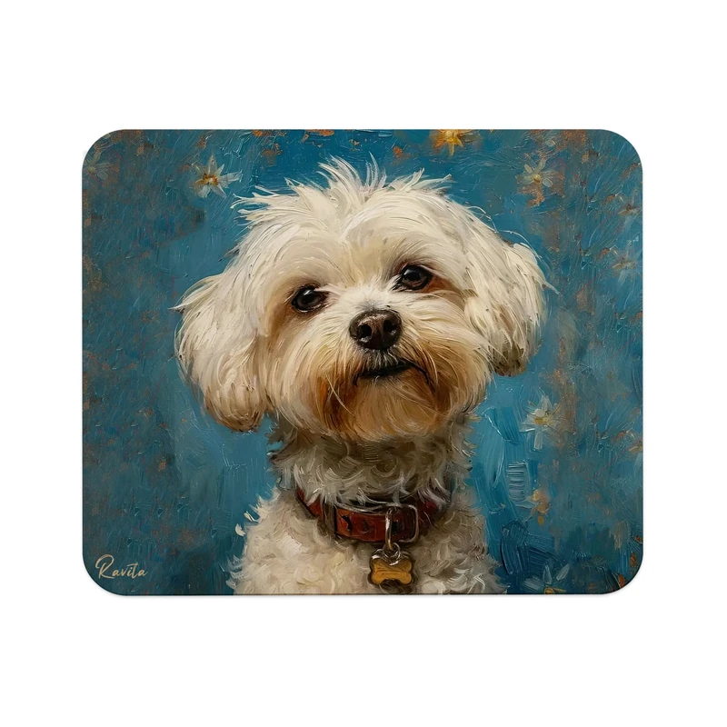 ماوس پد راویتا مدل سگ کد 3526 سایز 24*19 سانتی متر