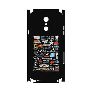 MAHOOT Friends 2-FullSkin Cover Sticker for LG Q Stylus