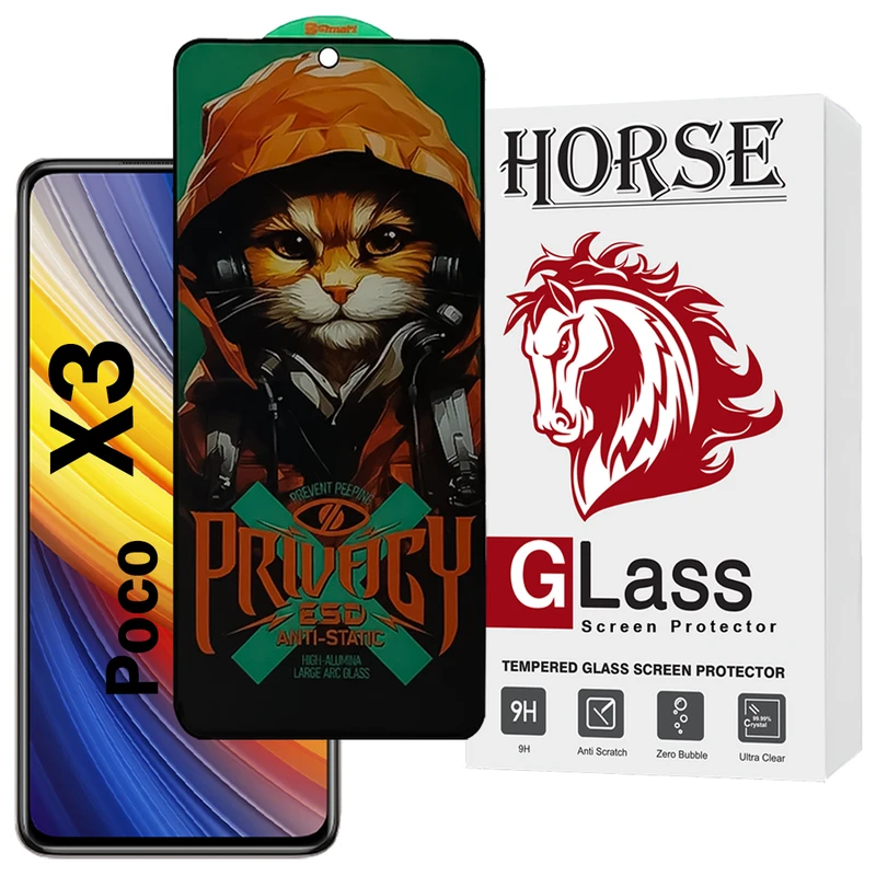 محافظ صفحه نمایش هورس مدل CATPRVH مناسب برای گوشی موبایل شیائومی Poco X3