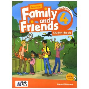 نقد و بررسی کتاب American Family and Friends 2nd 4 اثر Naomi Simmons انتشارات رهنما توسط خریداران