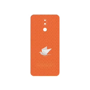 MAHOOT Minimalist origami bird Cover Sticker for Nokia 3.2 TA-1164