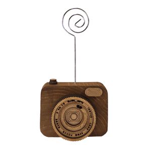 نقد و بررسی پایه نگهدارنده عکس مدل دوربین چوبی توسط خریداران