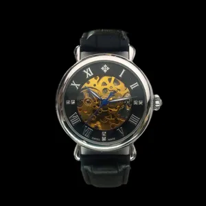 ساعت مچی عقربه‌ای مردانه پتک فیلیپ مدل اسکلیتون اتوماتیک