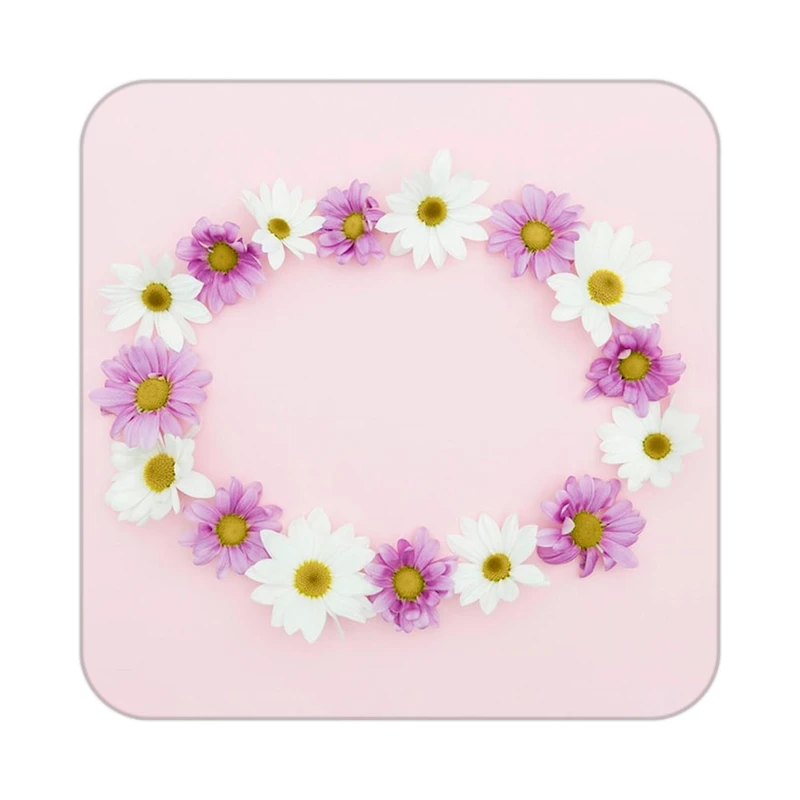 زیر لیوانی کاکتی طرح گل مدل mp19030