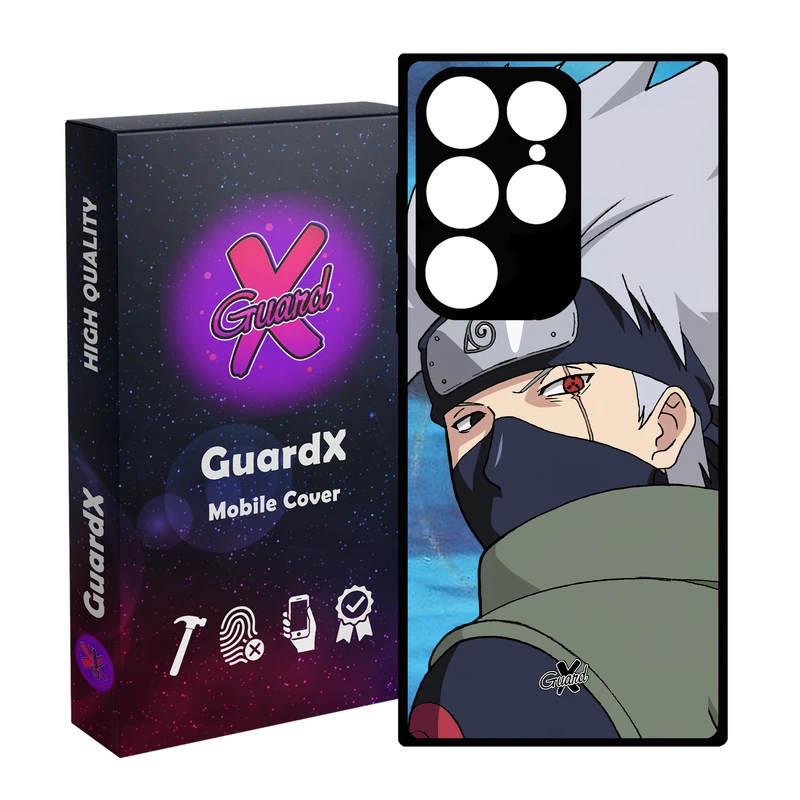 کاور گارد ایکس طرح Kakashi Anime مدل Glass10523 مناسب برای گوشی موبایل سامسونگ Galaxy S24 Ultra