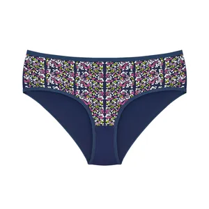 شورت زنانه مدل نخی اسلیپ گلدار