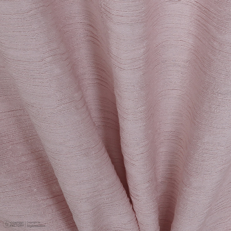 بلوز آستین سه ربع زنانه برنس مدل ارمغان رنگ صورتی