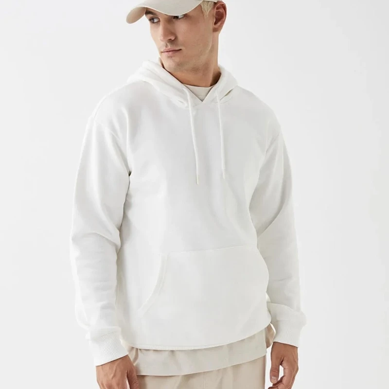 هودی مردانه ال سی وایکیکی مدل آستر پلار بیسیک 